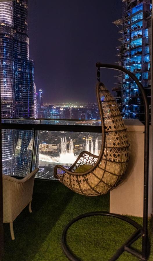 First Class 3Br With Full Burj Khalifa And Fountain View Dubaj Kültér fotó