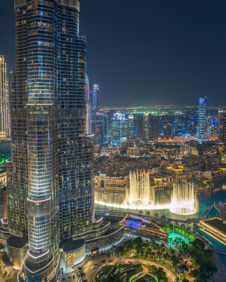 First Class 3Br With Full Burj Khalifa And Fountain View Dubaj Kültér fotó