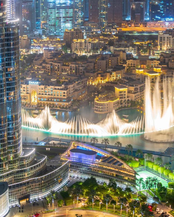 First Class 3Br With Full Burj Khalifa And Fountain View Dubaj Kültér fotó