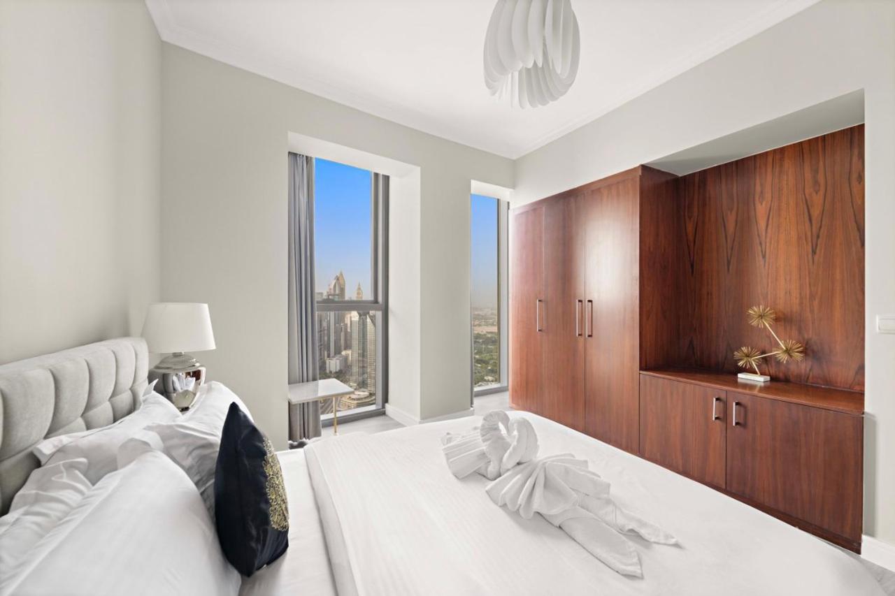 First Class 3Br With Full Burj Khalifa And Fountain View Dubaj Kültér fotó