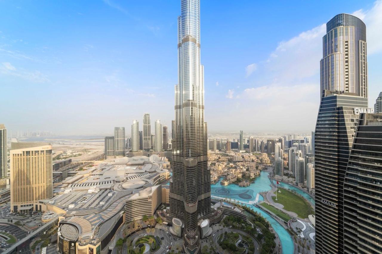 First Class 3Br With Full Burj Khalifa And Fountain View Dubaj Kültér fotó