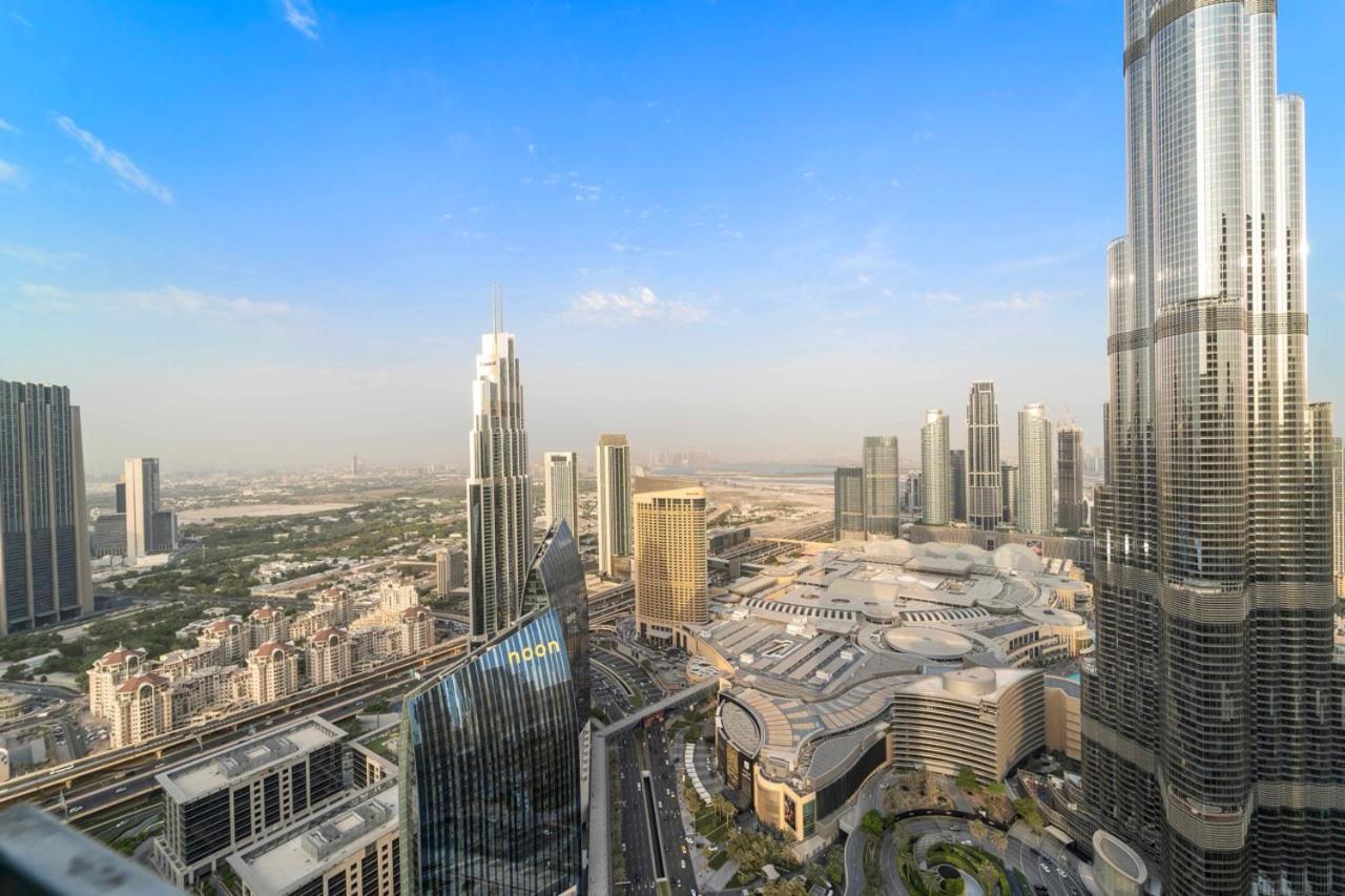 First Class 3Br With Full Burj Khalifa And Fountain View Dubaj Kültér fotó