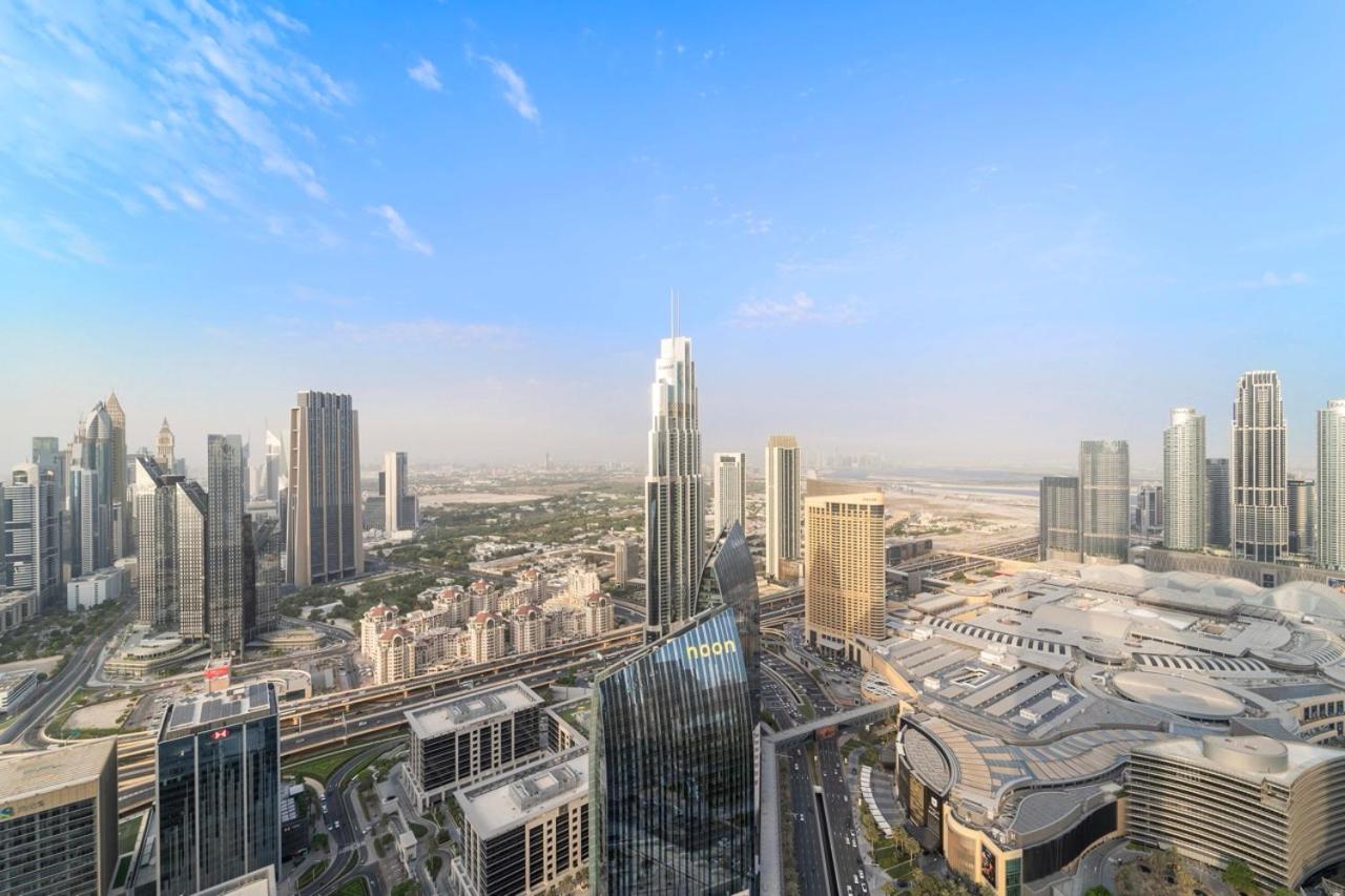 First Class 3Br With Full Burj Khalifa And Fountain View Dubaj Kültér fotó