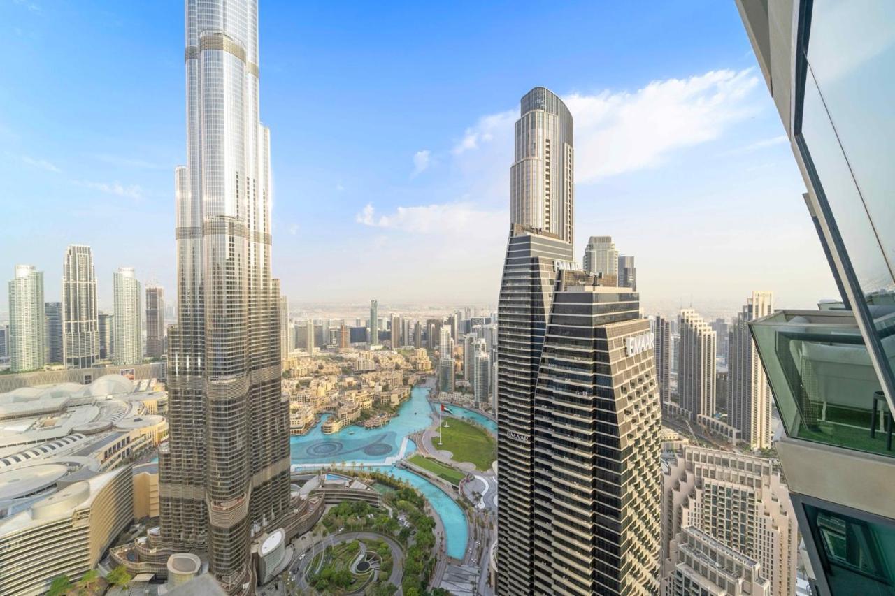 First Class 3Br With Full Burj Khalifa And Fountain View Dubaj Kültér fotó