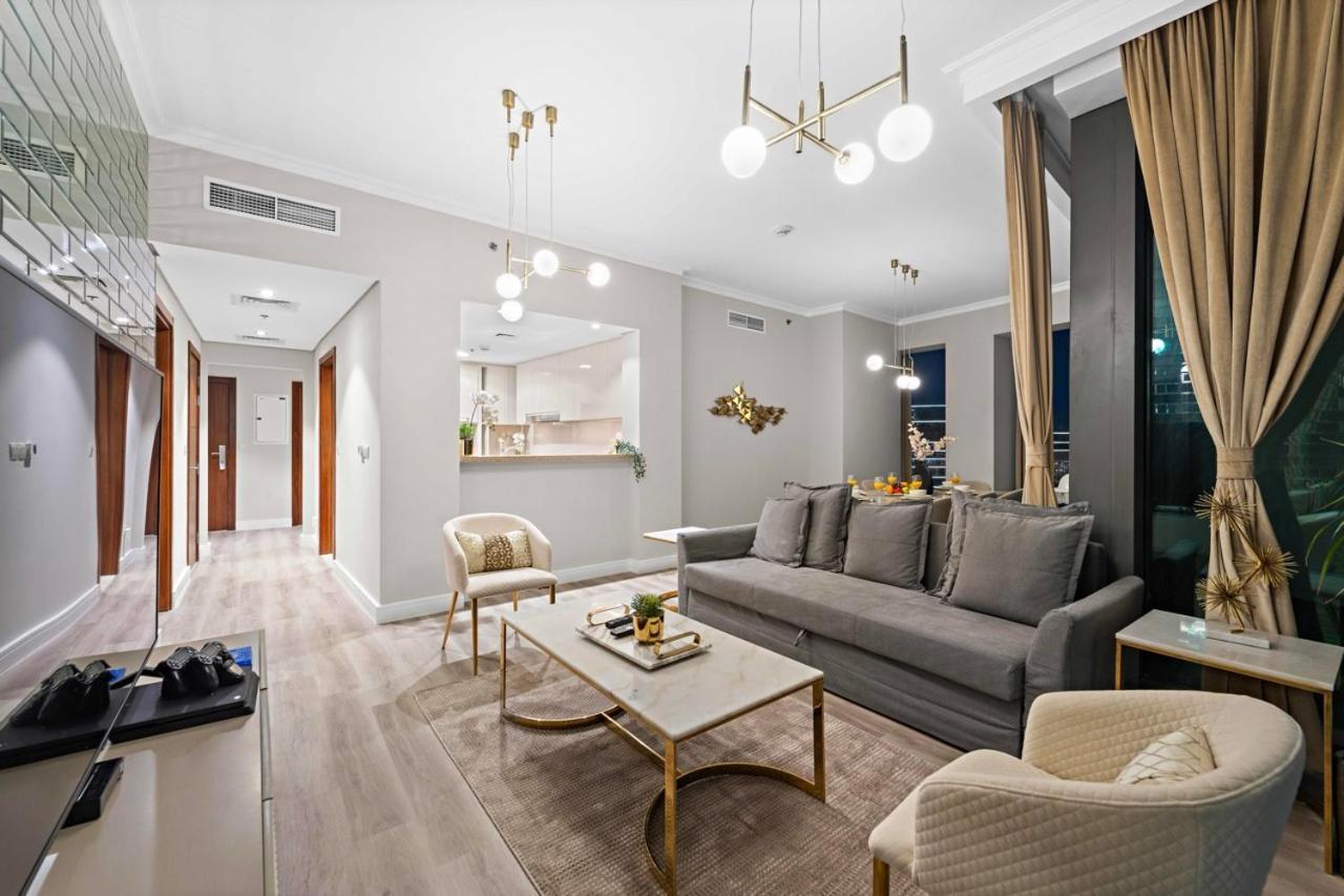 First Class 3Br With Full Burj Khalifa And Fountain View Dubaj Kültér fotó