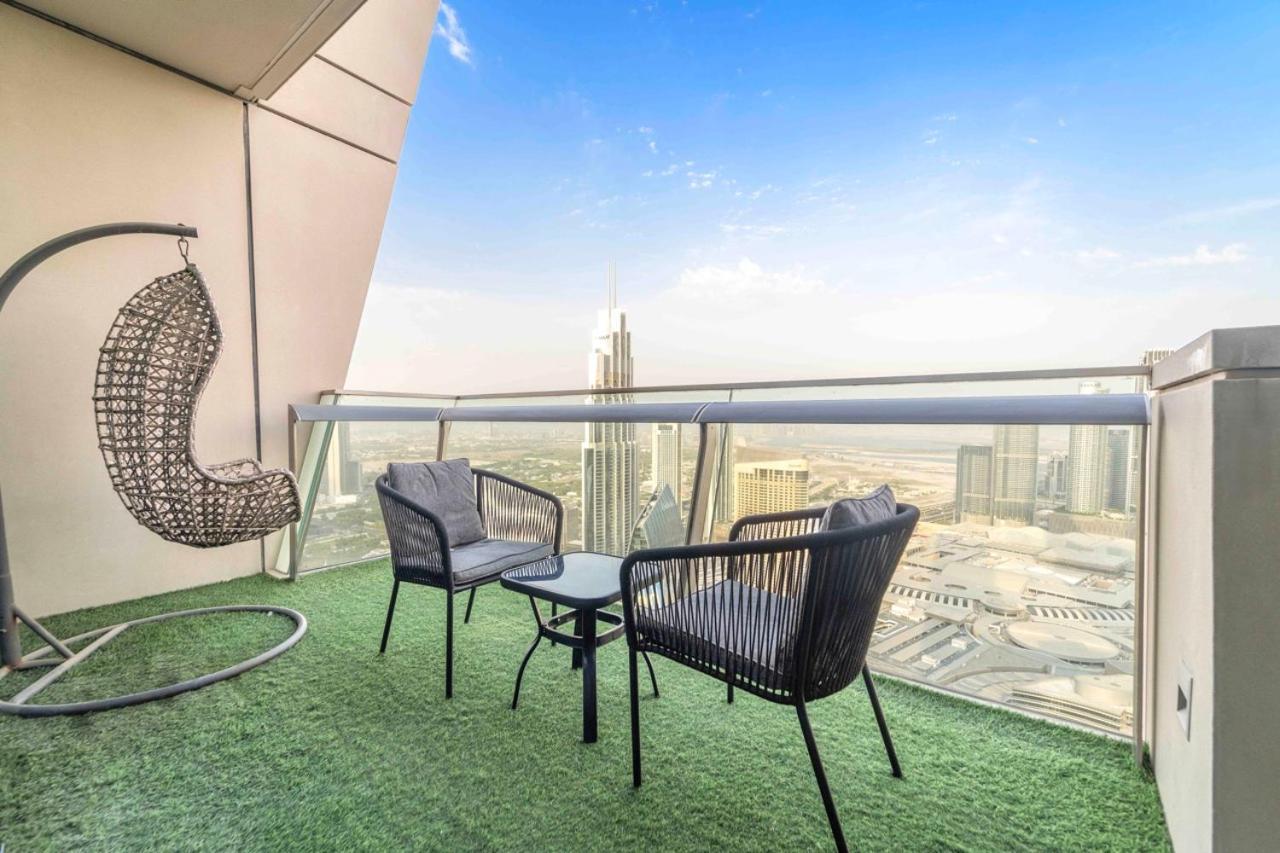 First Class 3Br With Full Burj Khalifa And Fountain View Dubaj Kültér fotó