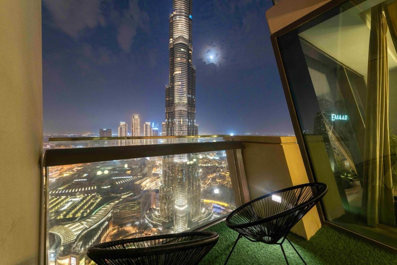 First Class 3Br With Full Burj Khalifa And Fountain View Dubaj Kültér fotó
